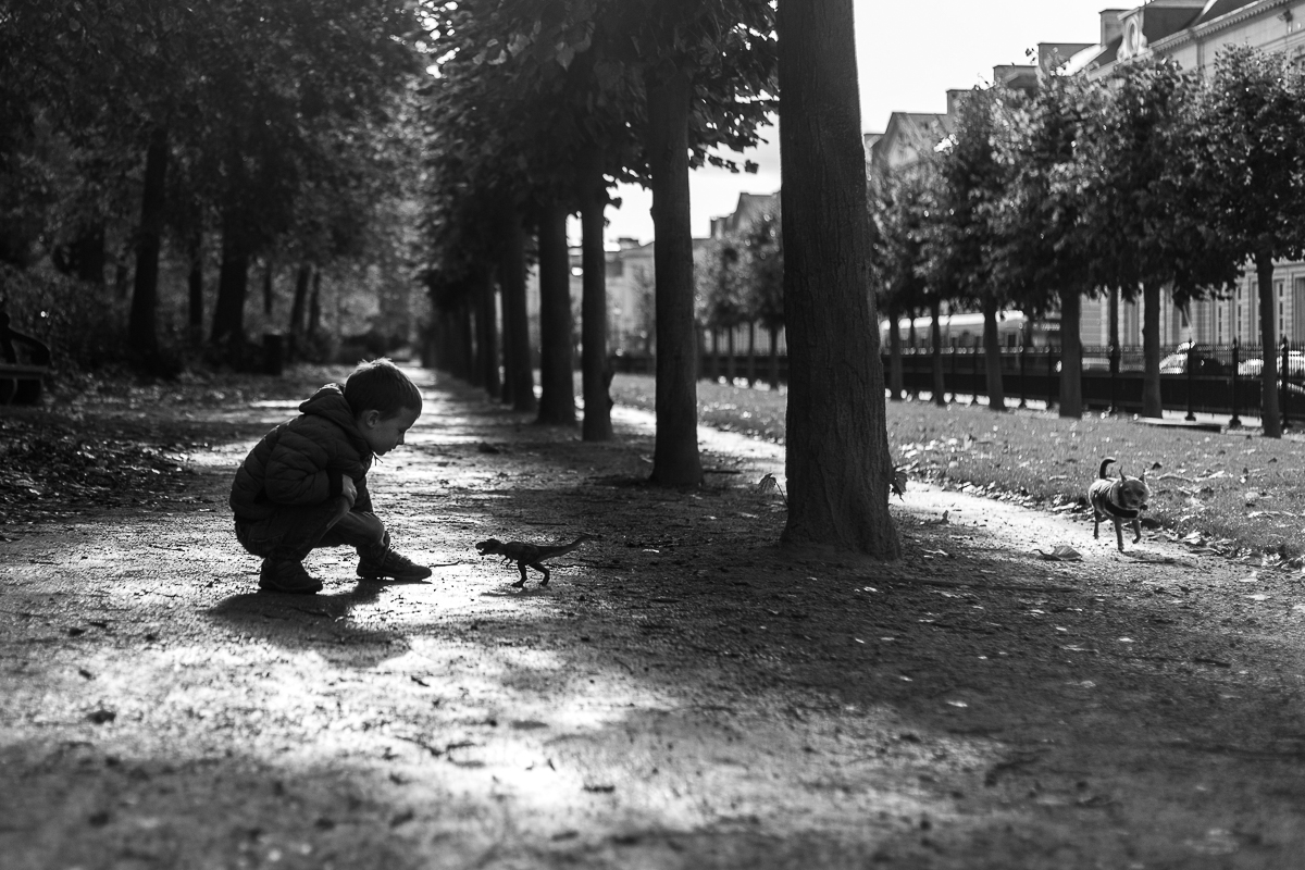 Promenade with Tyrannosaur